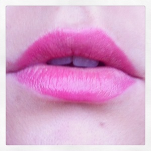 Lips lined and blended 1